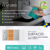 Toalha de cozinha biodegradável personalizada fácil de limpar pano de prato sueco água limpa celulose esponja de limpeza conjunto de panos de lavagem